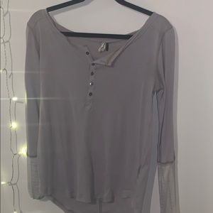 We the free button down long sleeve